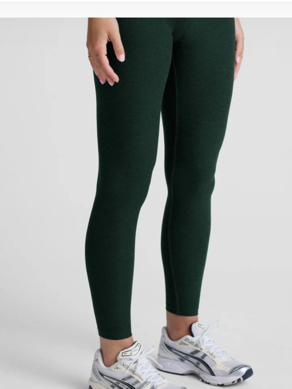 Beyond Yoga Dark Green High-Rise Leggings